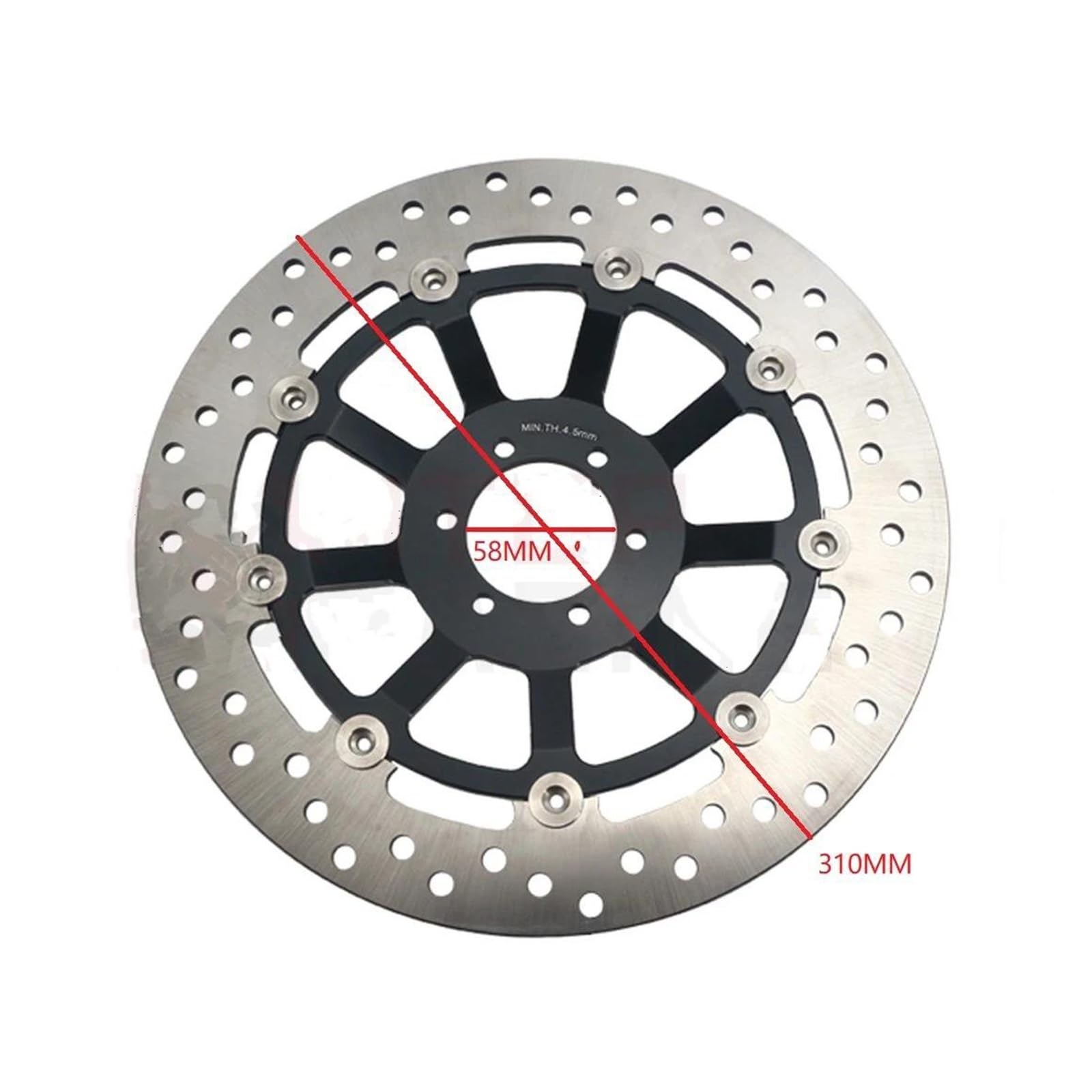 Amazon | ディスクローター 45220-KAF-000 オートバイフロントブレーキ